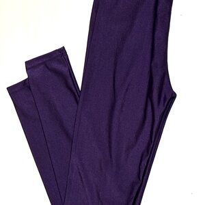 Silky Purple Leggings m/l